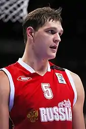 Timofeï Mozgov à l'Eurobasket 2011