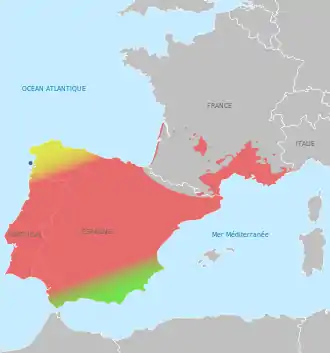 Cartographie des sous-espèces du lézard ocellé