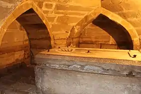 La crypte de Tamerlan : le sarcophage.
