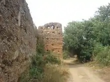 Détail des fortifications de la citadelle de Temzezdekt.