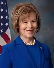 Tina Smith (D), sénatrice depuis 2018.