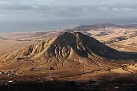 Vue depuis la Montaña de La Muda.