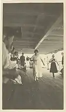 À bord d'un navire, entre 1920 et 1940
