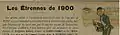 Publicité dans le journal « Le Rire », n° 268, 23 décembre 1898.