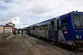 Le "Tirebouchon" en gare de Quiberon en 2011.