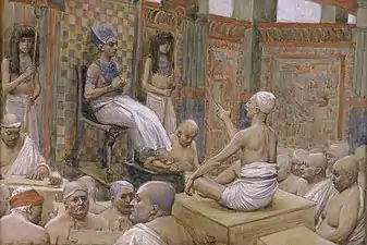 Joseph interprète les rêves de Pharaon