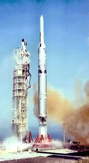 Un lanceur Titan 23 B avec un satellite KH-8.