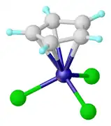 Image illustrative de l’article Trichlorure de (cyclopentadiényl)titane
