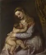 La Vierge allaitant1565-1575 Londres