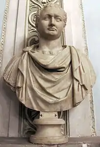 Buste de Titus (r. 79-81), collection Albani.