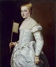 Portrait de damev. 1555, Dresde