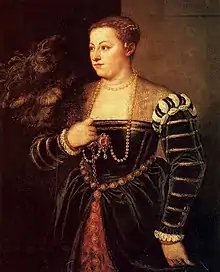 Portrait de Lavinia1560-1565, Dresde