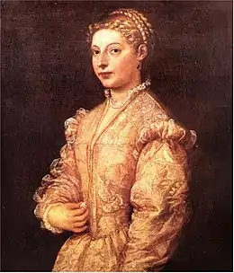 Tableau Portrait de Lavinia Vecellio