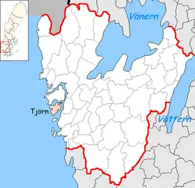 Localisation de Tjörn