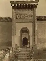 Portail de la mosquée Sidi El Haloui en 1860