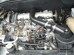 Le moteur XUD9 65ch de la BX 19 Diesel.