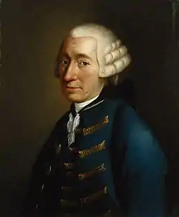 Tobias Smollett, vers 1770.