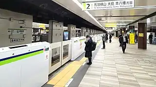 Quais de la ligne Shinjuku