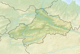 Voir sur la carte topographique de la province de Tokat