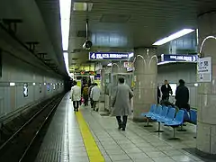 Quai de la ligne Hibiya