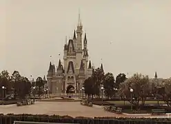 Le château de Cendrillon en 1998