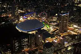 Tokyo Dome city vue de nuit