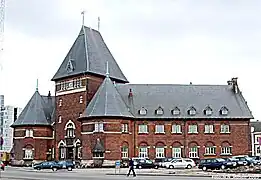 Bâtiment des douanes d'Aarhus (en) (1895-1898).