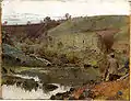 Tom Roberts, A Quiet Day on Darebin Creek, 1885