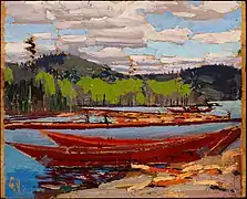 Boats (1916) Musée des beaux-arts de l'Ontario, Toronto