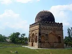 Tombe de Muhammadan à Hampi, monument classé.