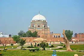 Mausolée de Shah Rukn-e-Alam à Multan, dans le sud du Pendjab