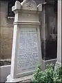 Tombe de Jacques Aupick au Cimetière du Montparnasse