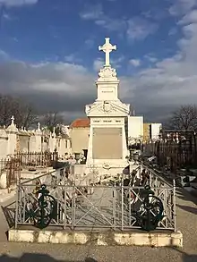 Le général Dio est enterré en Juin 1994 au Carré des officiers coloniaux à Toulon. Collection privée.