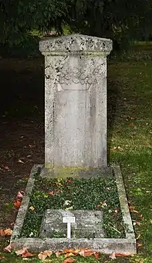 Tombe d'Eugène Richard