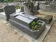 Tombe de Francis Pélissier.