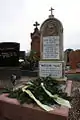 Tombe de Louis Dagobert Scherer au Cimetière d'Ingersheim (68).