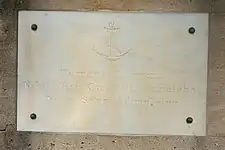 Plaque arrièreTerrena TemnensNihil Nisi Cælestia AnhelabatNunc Spes Adimpletur.