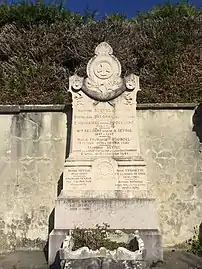 Tombe de Barthélémy Delorme.