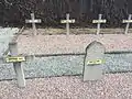 Tombe musulmane du cimetière militaire de Vichy.