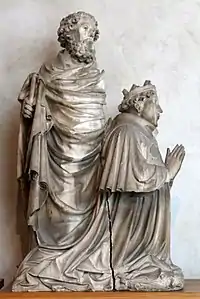 Charles VI présenté par saint Jacques