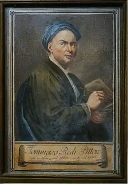 G. Rossi le Jeune, G. D. Ferretti, Autoportrait de Tommaso Redi (Coll. Pazzi).