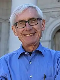 Tony Evers, gouverneur depuis 2019.