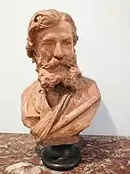 Buste d'Ernest Hébert, par Tony Noël.