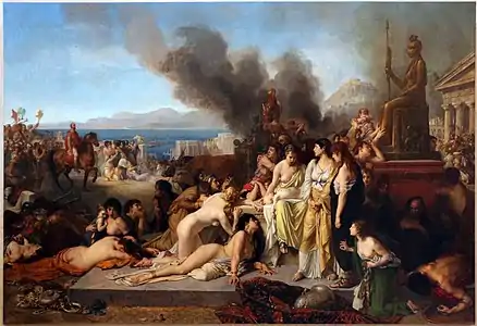 Le Dernier Jour de Corinthe (1870), Paris, musée d'Orsay.