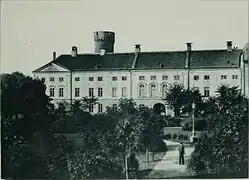 Le château avant la construction de la Cathédrale Alexandre-Nevski.