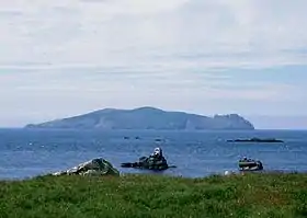 L'île d'Inis Tuaisceart, vue depuis Beiginis