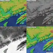 Topographie de Brest.