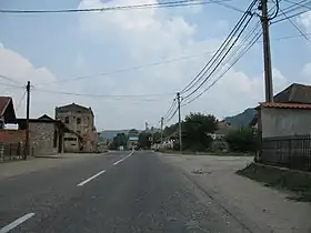La Route Magistrale 34 à Topolovnik.