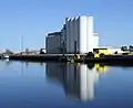 Silos du moulin de Toppila à Oulu.