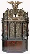 Torah Ark from Adath Yeshurun Synagogue, Abraham Shulkin, 1899.